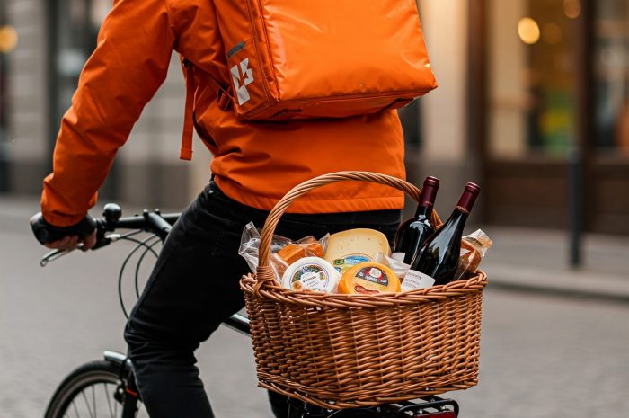 Lieferando bringt Weinfreunde nach Hause