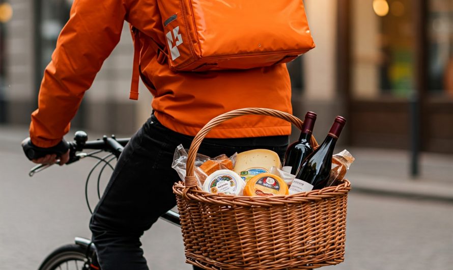 Lieferando bringt Weinfreunde nach Hause