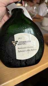 Bocksbeutel vom Weingut Störrlein-Krenig aus Randersacker