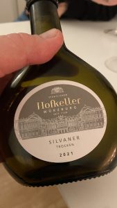 Bocksbeutel in klein vom Hofkeller Würzburg