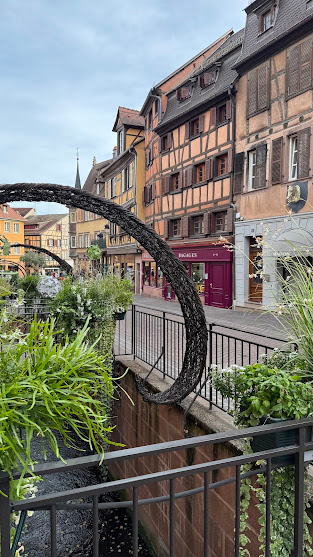 Die malerische Stadt Colmar im Elsass
