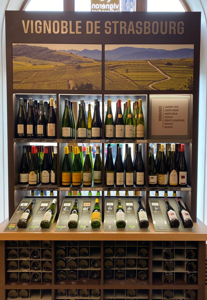 Le Comptoir des Vignerons Alsaciens - Weine der Eslässischen Weinstraße - Straßburg, Elsass