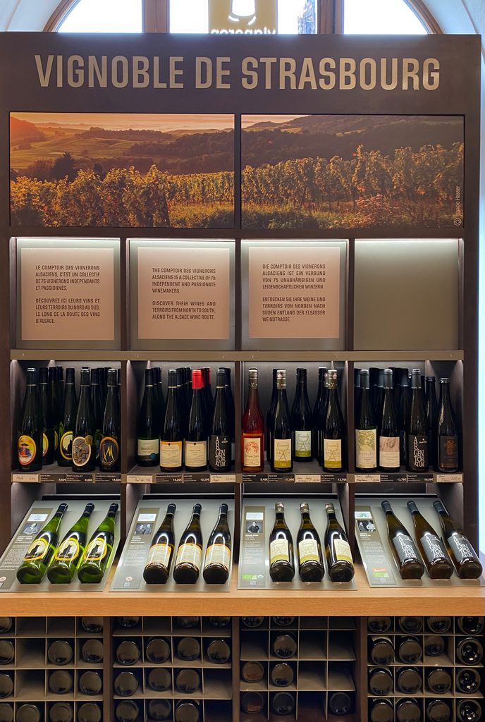 Le Comptoir des Vignerons Alsaciens - Weine der Eslässischen Weinstraße - Straßburg, Elsass