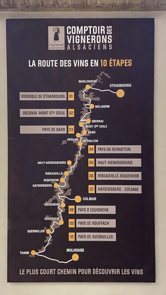 Le Comptoir des Vignerons Alsaciens - Die Elsässische Weinstraße